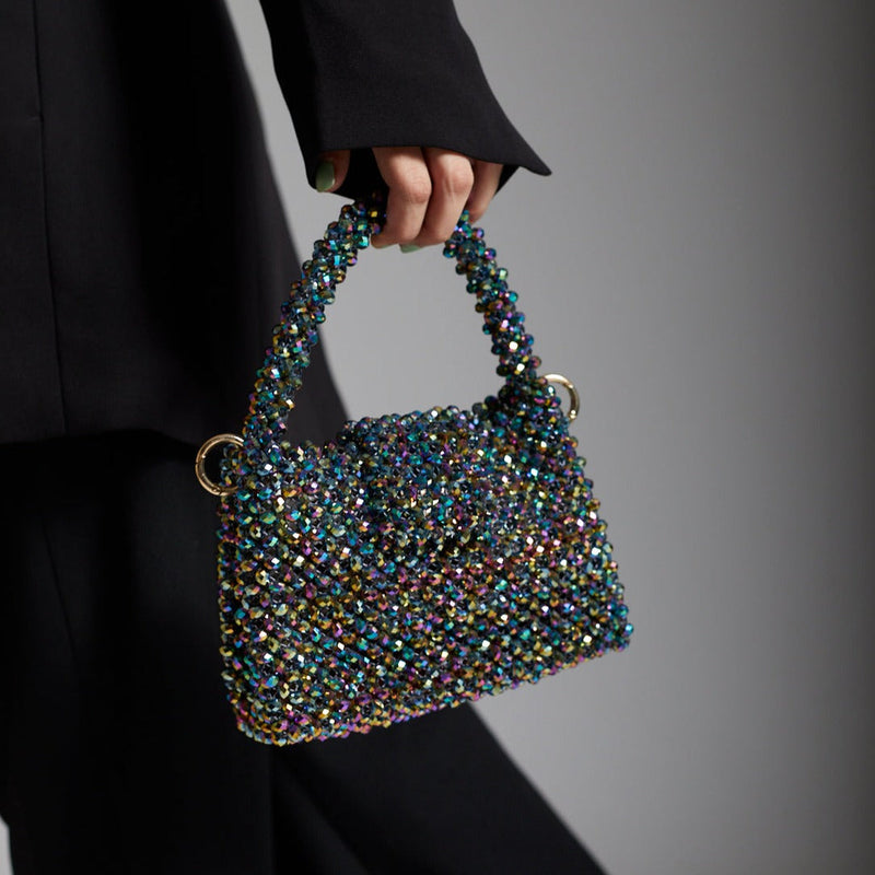 Hued Crystal ICON Handbag/Sling Bag