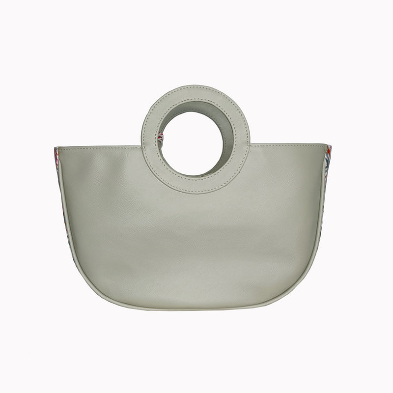 Crescent Basket Bag- Sage Green