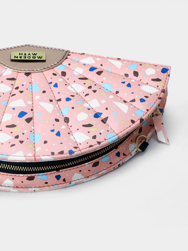 Pink & Rosegold Cookie Multi Print Fan Bag | Modern Myth