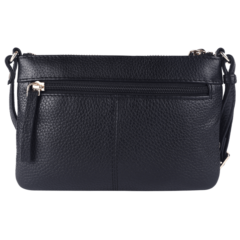 Massi Miliano Women’s Crossbody Bag – Umbria – Black