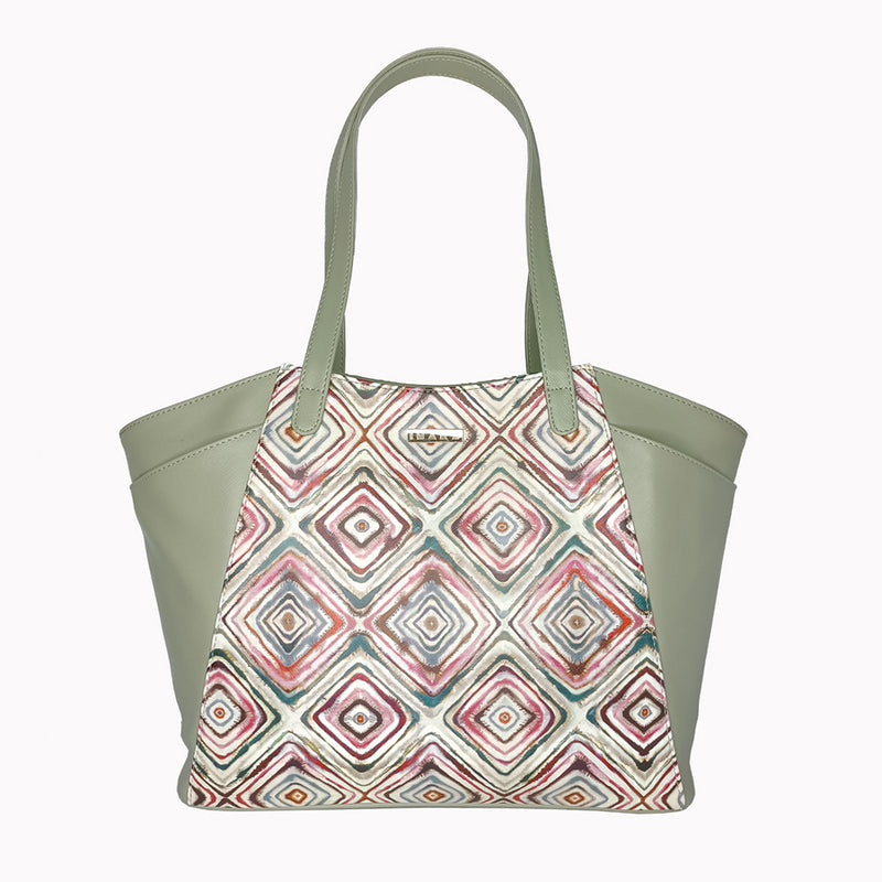 Burly All day Tote Bag- Sage Green