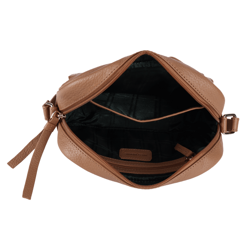Massi Miliano Women’s Crossbody Bag – Sorrento – Cognac