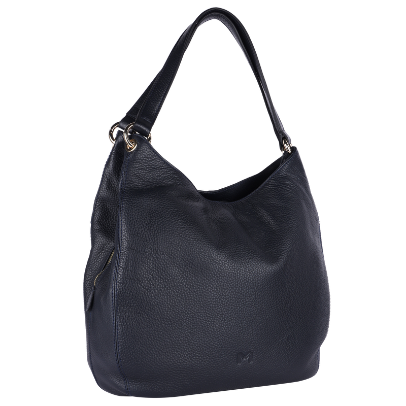 Massi Miliano Women’s Shoulder Bag – Lombardy – Navy Blue