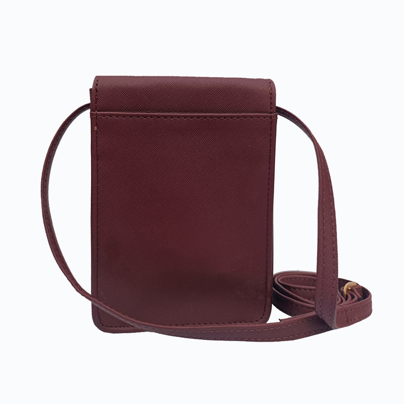 IMARS Structured Mobile Pouch-Cherry Patola
